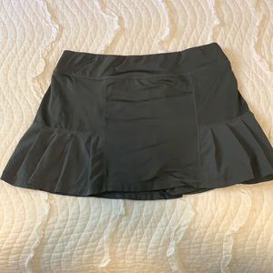 Women’s Gray L HEAD tennis skirt
